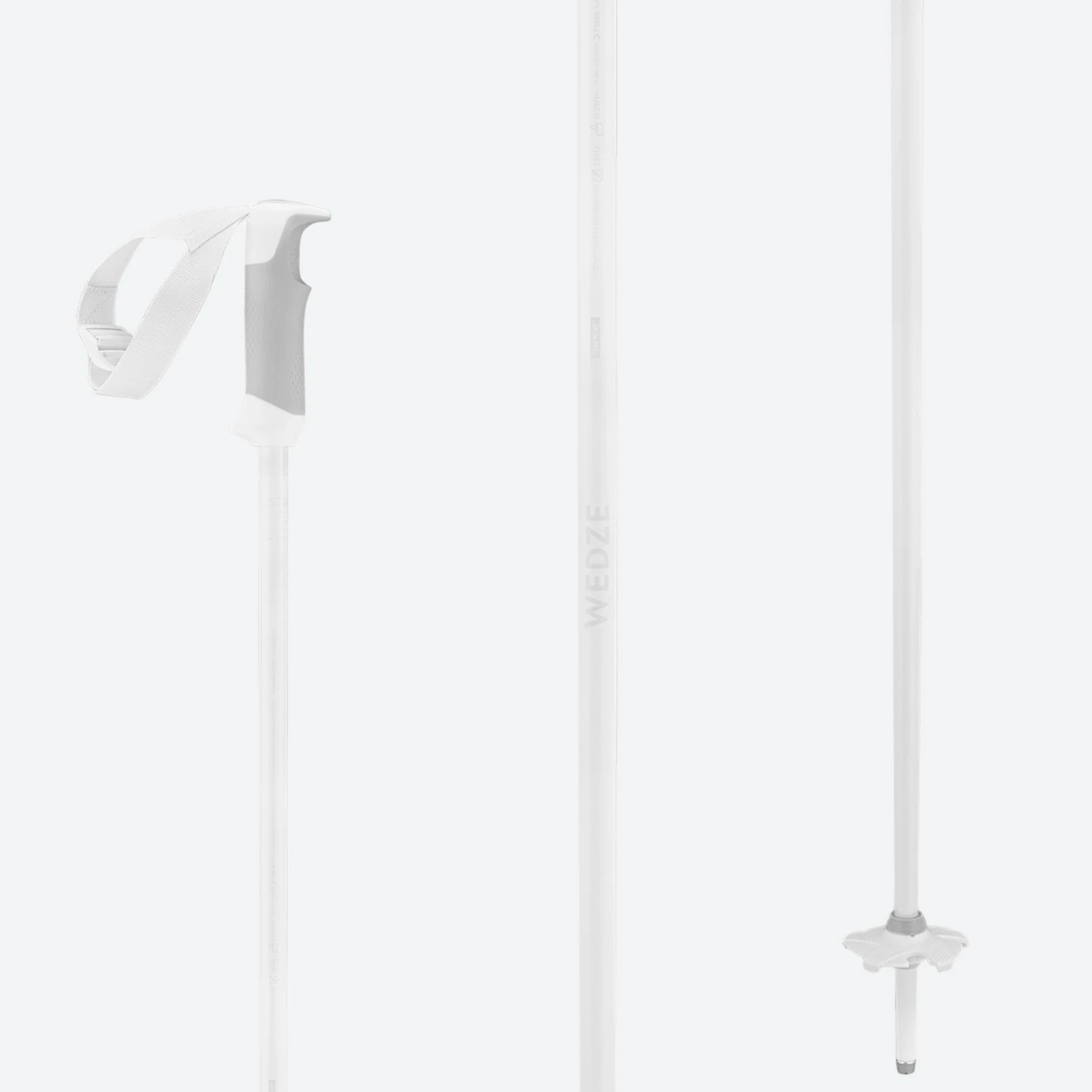 WEDZE DOWNHILL SKI POLES - BOOST 500 SAFETY 22 WEDZE DOWNHILL SKI POLES - BOOST 500 SAFETY - Image 20