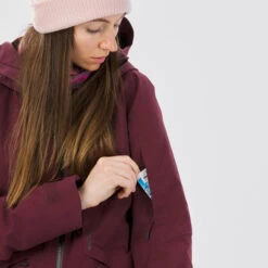 WEDZE WOMEN’S SKI JACKET FR100 – NEON YELLOW -Outdoor Sporting Goods k02f4f5046343fb84f31655653bf05326