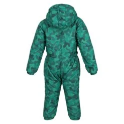 Regatta Childrens/Kids Penrose Camo Puddle Suit (Jellybean Green) -Outdoor Sporting Goods k0425b7dcb81cb88c48e348b590a9640e