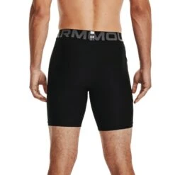 Under Armour Mens HeatGear Base Layer Bottoms (Black/White) -Outdoor Sporting Goods k060f823ae1699cf7422ac044b3182a9f
