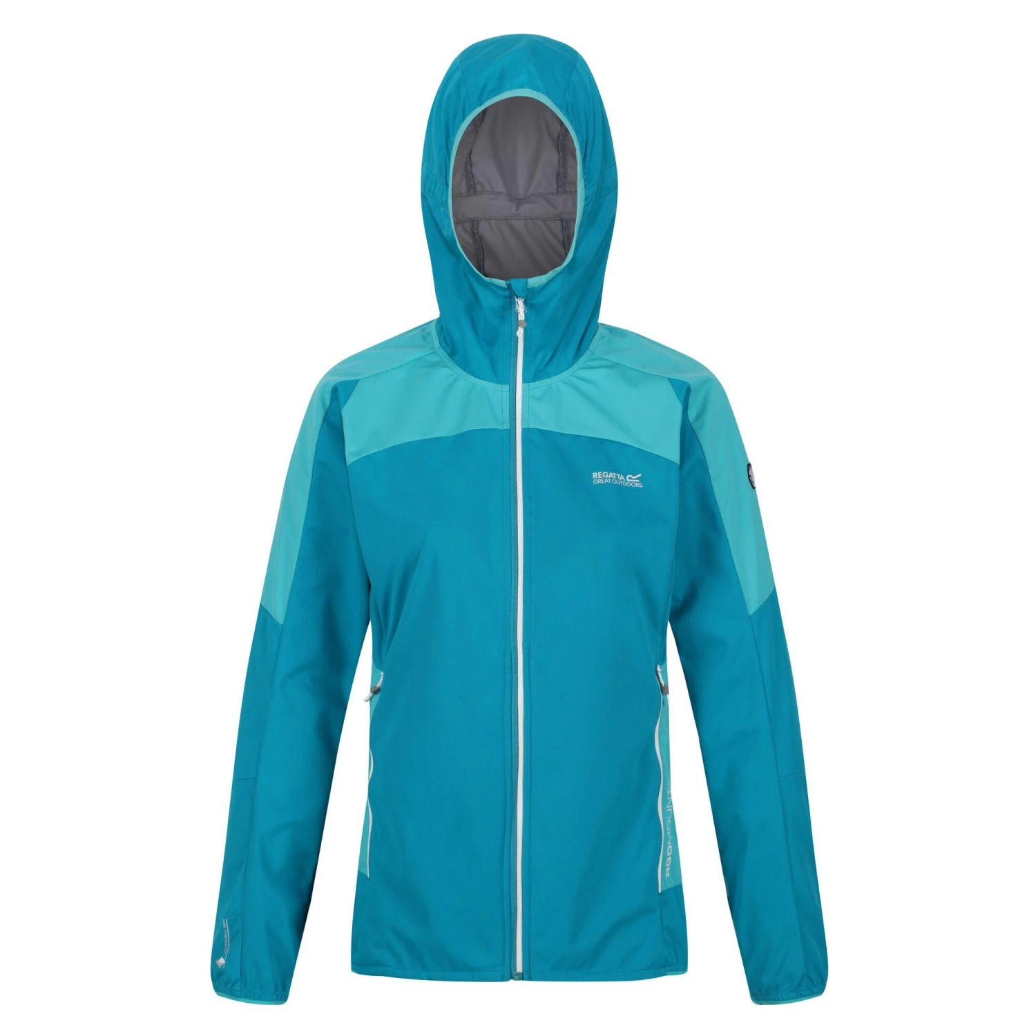 Regatta Womens/Ladies Tarvos IV Softshell Jacket (Neon Peach/Fusion Coral) 12 Regatta Womens/Ladies Tarvos IV Softshell Jacket (Neon Peach/Fusion Coral) - Image 10