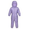 Regatta Childrens/Kids Splat II Zebra Print Waterproof Puddle Suit (Pansy) -Outdoor Sporting Goods k0c1ff91da86166b46a819afb876436b6