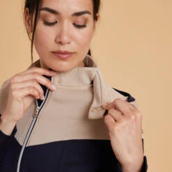 Women's Zipped Horse Riding Sweatshirt 900 -Outdoor Sporting Goods k0d090a73b519c94223b13dfda1d85a7b