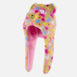 WEDZE KIDS’ SKI HAT - PERUVIAN BEAR -Outdoor Sporting Goods k0e0c7a12fe8eb1d9f89d4464fc0c3fa6