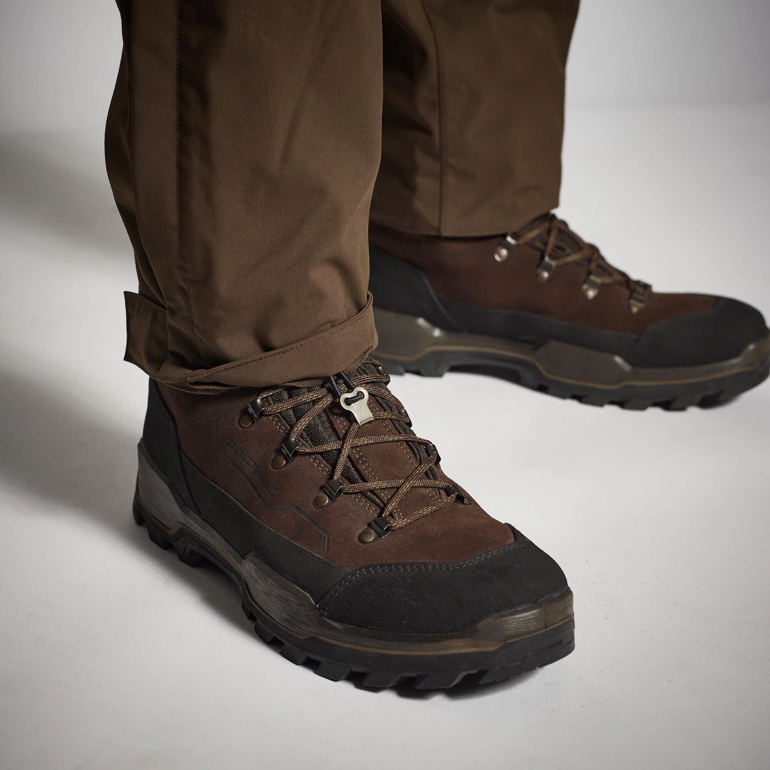 HUNTING WATERPROOF TROUSERS RENFORT 900 BROWN 10 HUNTING WATERPROOF TROUSERS RENFORT 900 BROWN - Image 8