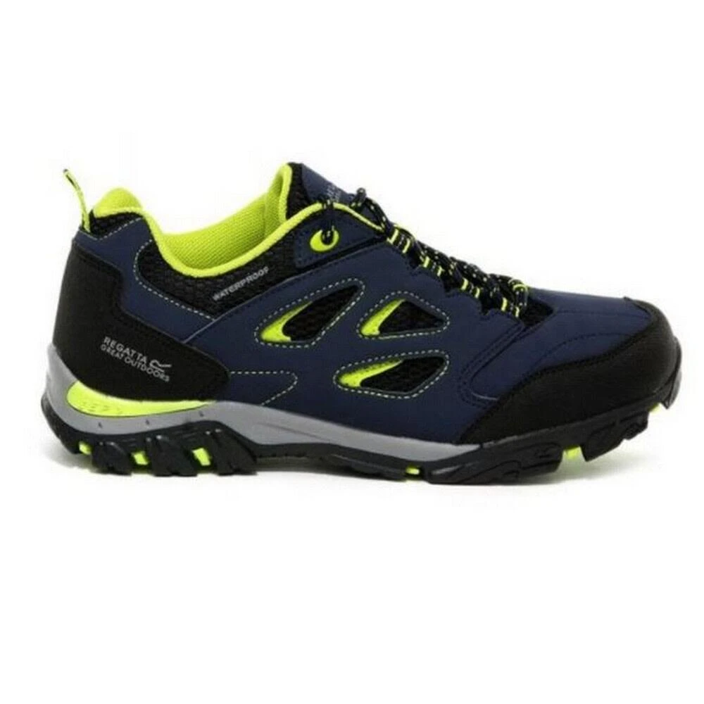 Regatta Childrens/Kids Holcombe Low Junior Hiking Boots (Navy Blazer/Lilac) 19 Regatta Childrens/Kids Holcombe Low Junior Hiking Boots (Navy Blazer/Lilac) - Image 17