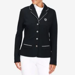 Women's Competition Horse Riding Jacket 100 -Outdoor Sporting Goods k112479674ca6b7f85120f001944f3bf7