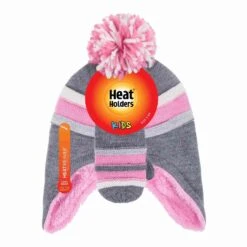 Girls Winter Warm Pom Pom Bobble Beanie Hat And Mittens Set -Outdoor Sporting Goods k11a06e14529bdc7f68ee4ac5cb55c91a
