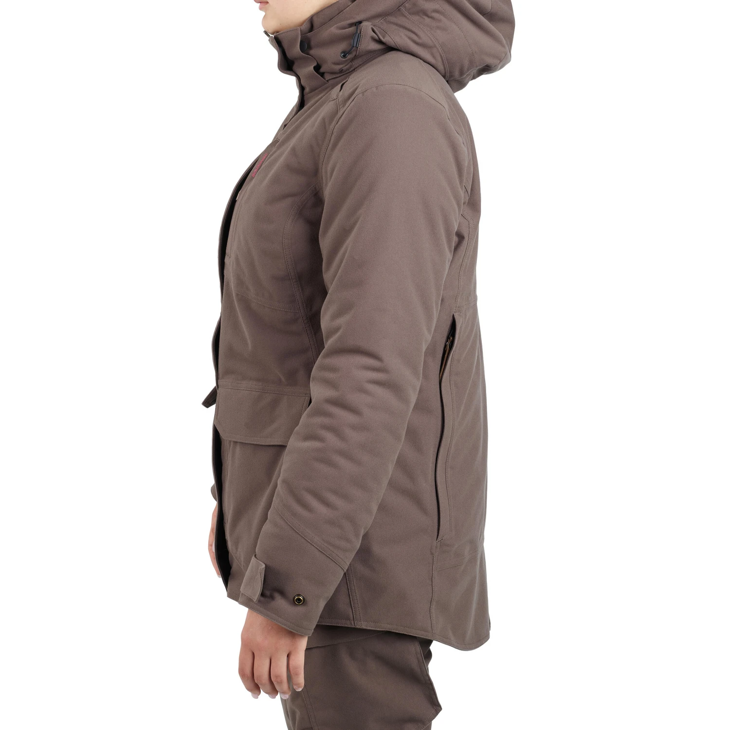 HUNTING WOMEN’S 3-IN-1 WARM WATERPROOF JACKET 500 - BROWN 8 HUNTING WOMEN’S 3-IN-1 WARM WATERPROOF JACKET 500 - BROWN - Image 6