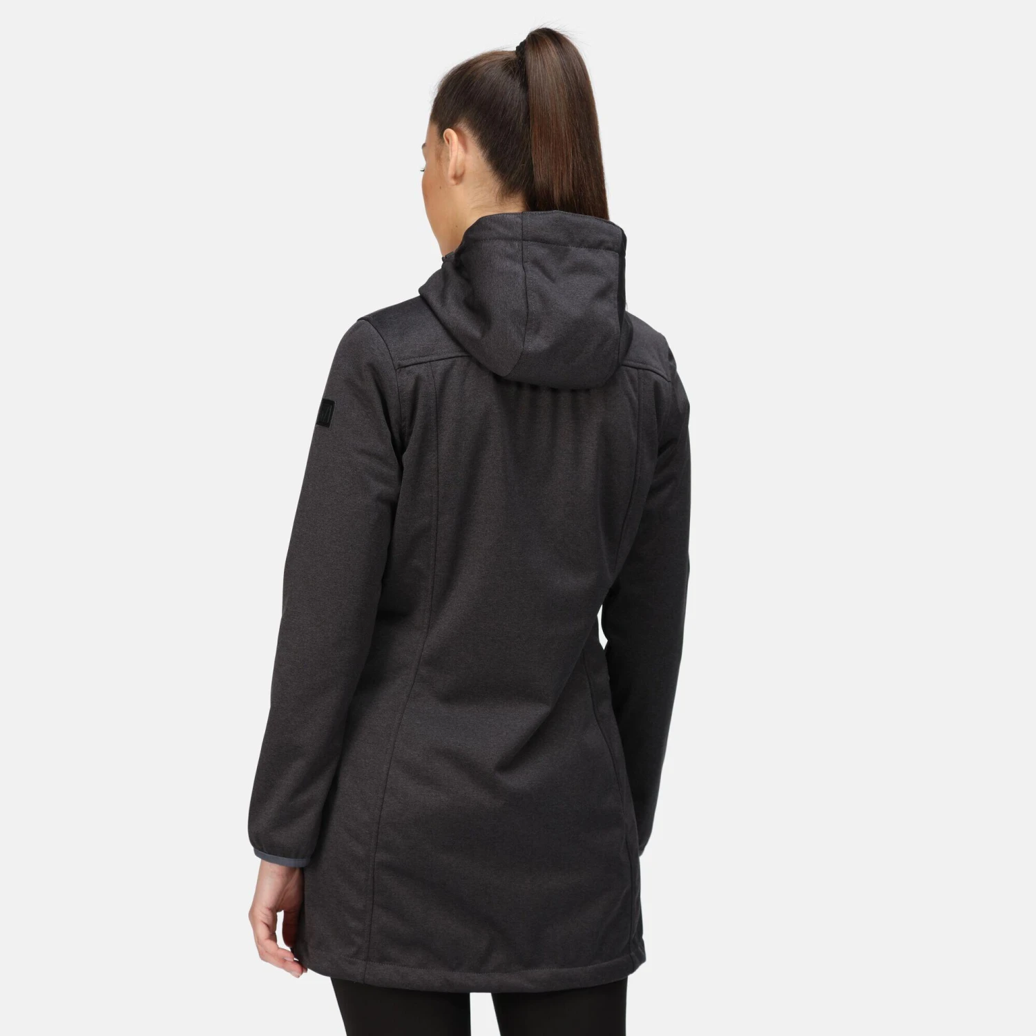 Regatta Womens/Ladies Alerie II Soft Shell Jacket (Dark Denim Marl) 8 Regatta Womens/Ladies Alerie II Soft Shell Jacket (Dark Denim Marl) - Image 6