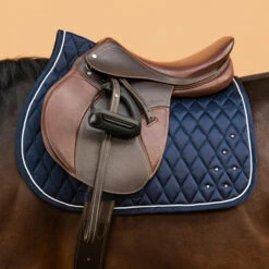 Horse And Pony Riding Rhinestone Saddle Cloth 500 -Outdoor Sporting Goods k127fa03daa8abcf5874e42f489d488ae