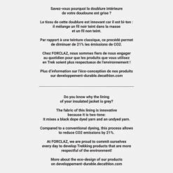 Men's Synthetic Mountain Trekking Padded Jacket -Outdoor Sporting Goods k137e489baf628541a787a3eda1fcea62