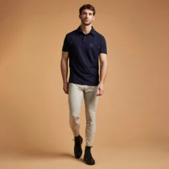 Men's Short-Sleeved Horse Riding Mesh Polo 11 Men's Short-Sleeved Horse Riding Mesh Polo -Outdoor Sporting Goods k14b30bb7bc674056955917af6b6f99d6