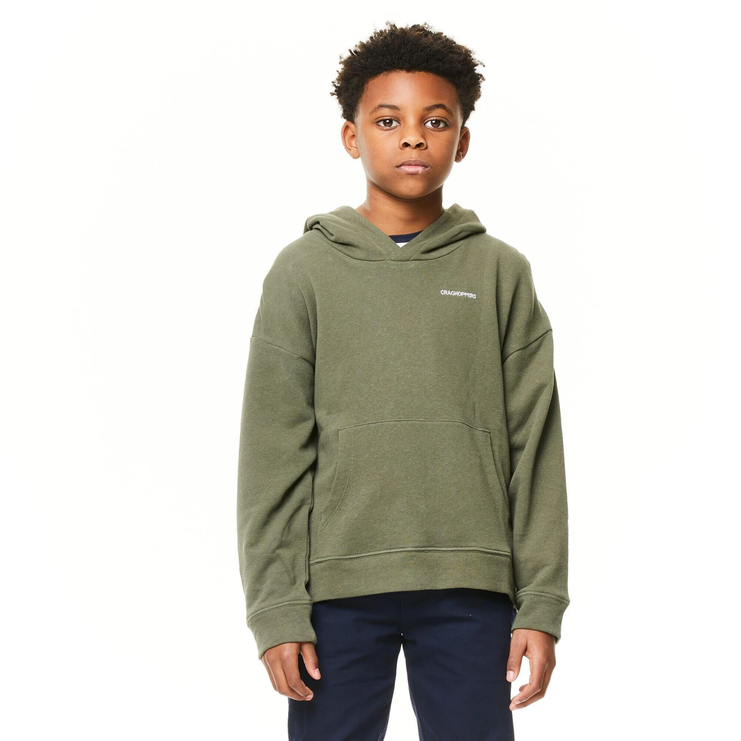 Craghoppers Childrens/Kids Madray NosiBotanical Hoodie (Dark Navy) 9 Craghoppers Childrens/Kids Madray NosiBotanical Hoodie (Dark Navy) - Image 7