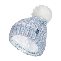 Ladies Fleece Lined Cuffed Thermal Winter Bobble Hat With Pom Pom -Outdoor Sporting Goods k16e3a17bac475b3a73a7c1efe802f388