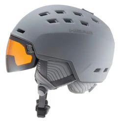 Ski Helmet With Visor Head Rachel - Grey 11 Ski Helmet With Visor Head Rachel - Grey -Outdoor Sporting Goods k17f299670ab2ddab6ac3c469dd8f1b6f