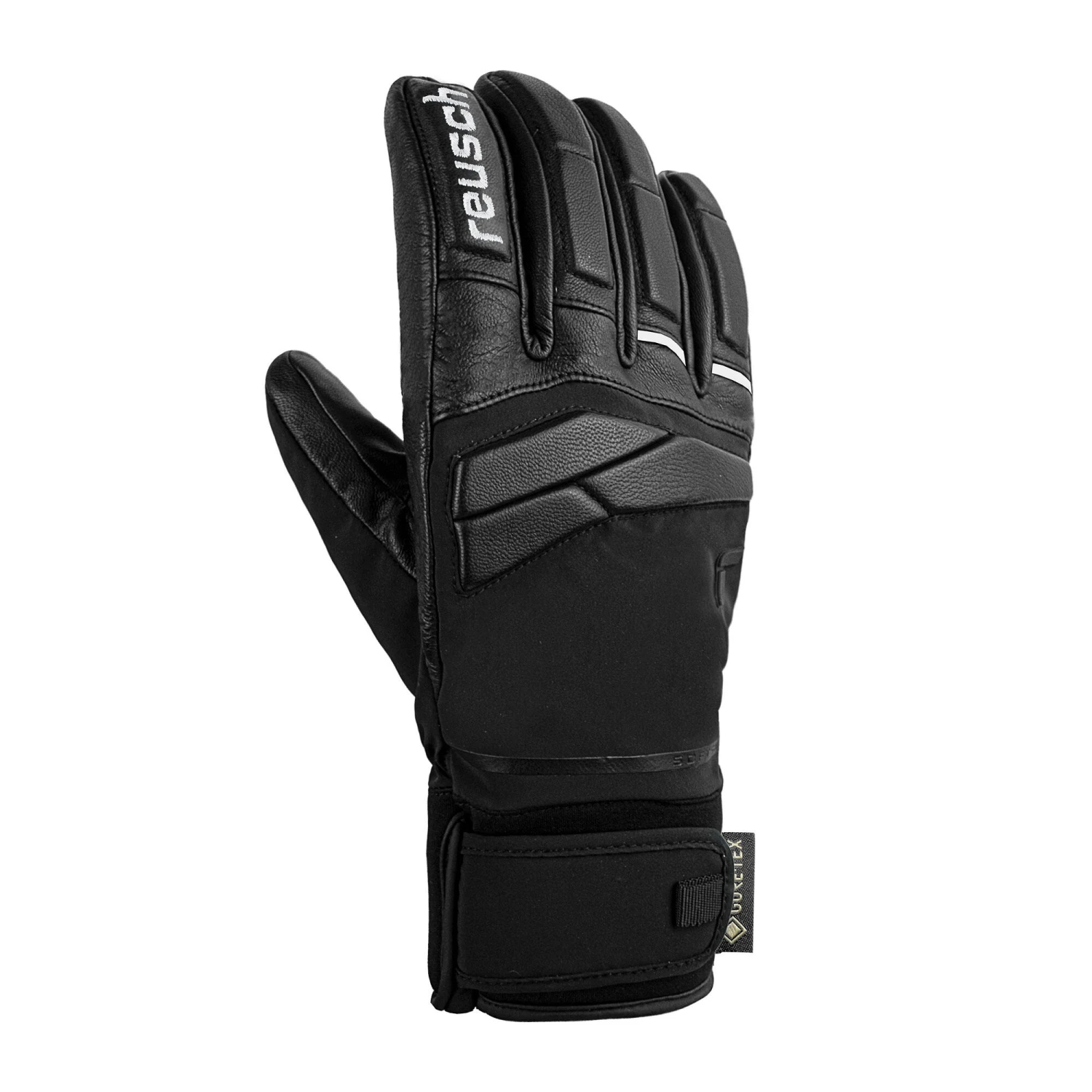 Reusch ADULT LEATHER GORE-TEX DOWNHILL SKI GLOVES 3 Reusch ADULT LEATHER GORE-TEX DOWNHILL SKI GLOVES