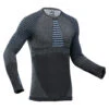 WEDZE Men’s Seamless Ski Base Layer Top BL 980 – Blue/Grey 1 WEDZE Men’s Seamless Ski Base Layer Top BL 980 – Blue/Grey -Outdoor Sporting Goods k1ae03f85bf2b69f5bfe16726148430c4