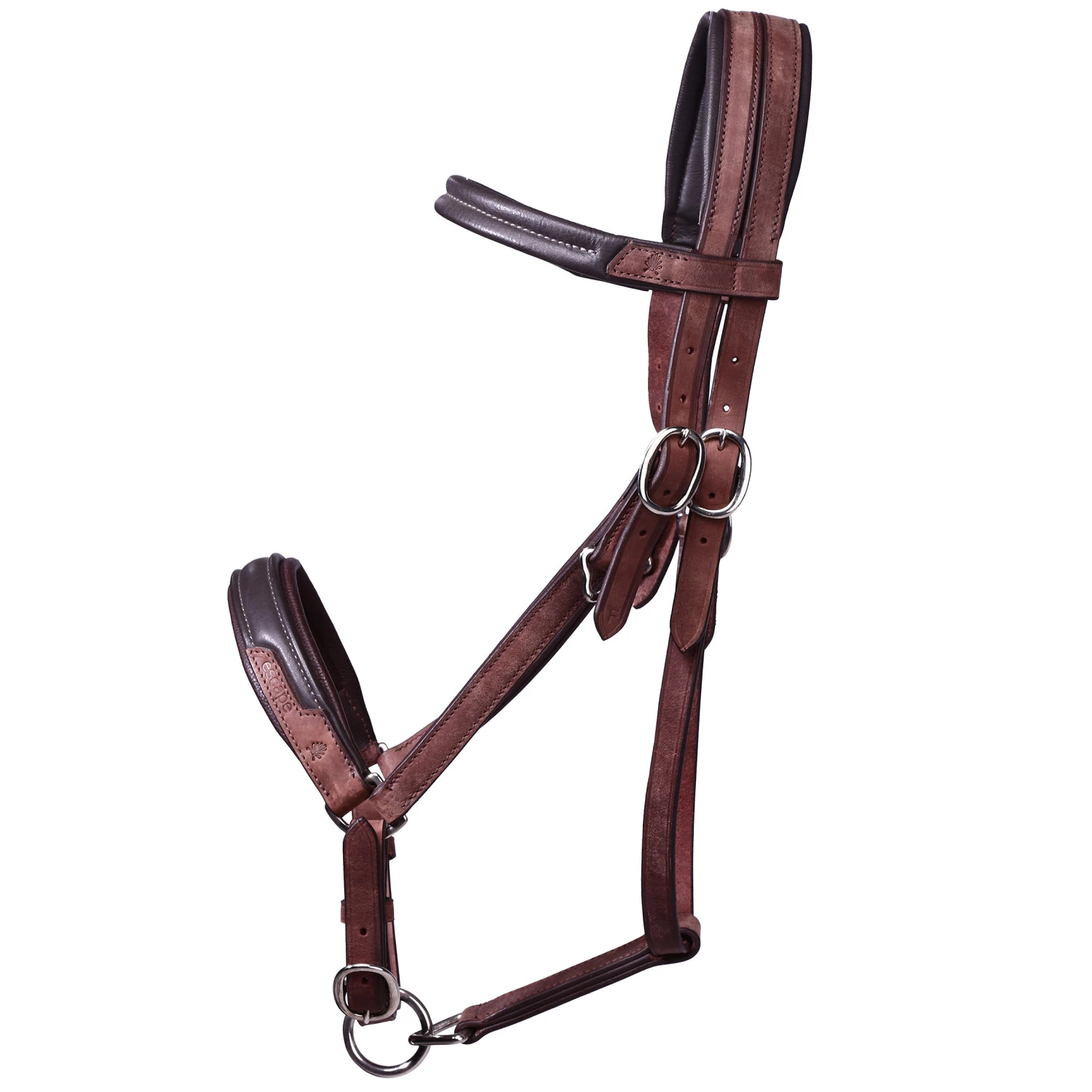 Trail Horse Riding Bridle / Halter And Reins Escape - Brown 17 Trail Horse Riding Bridle / Halter And Reins Escape - Brown - Image 15