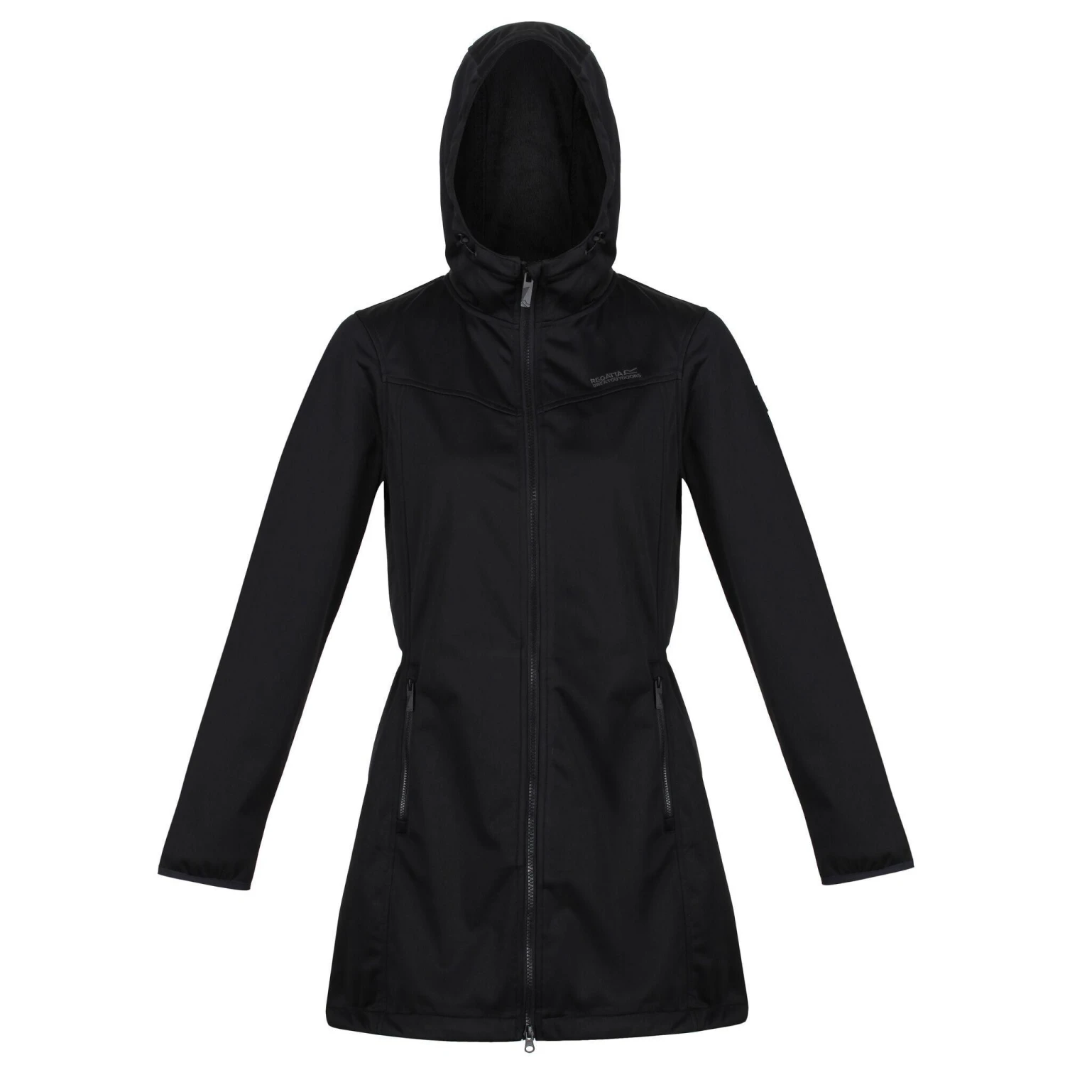 Regatta Womens/Ladies Alerie II Soft Shell Jacket (Dark Denim Marl) 6 Regatta Womens/Ladies Alerie II Soft Shell Jacket (Dark Denim Marl) - Image 4