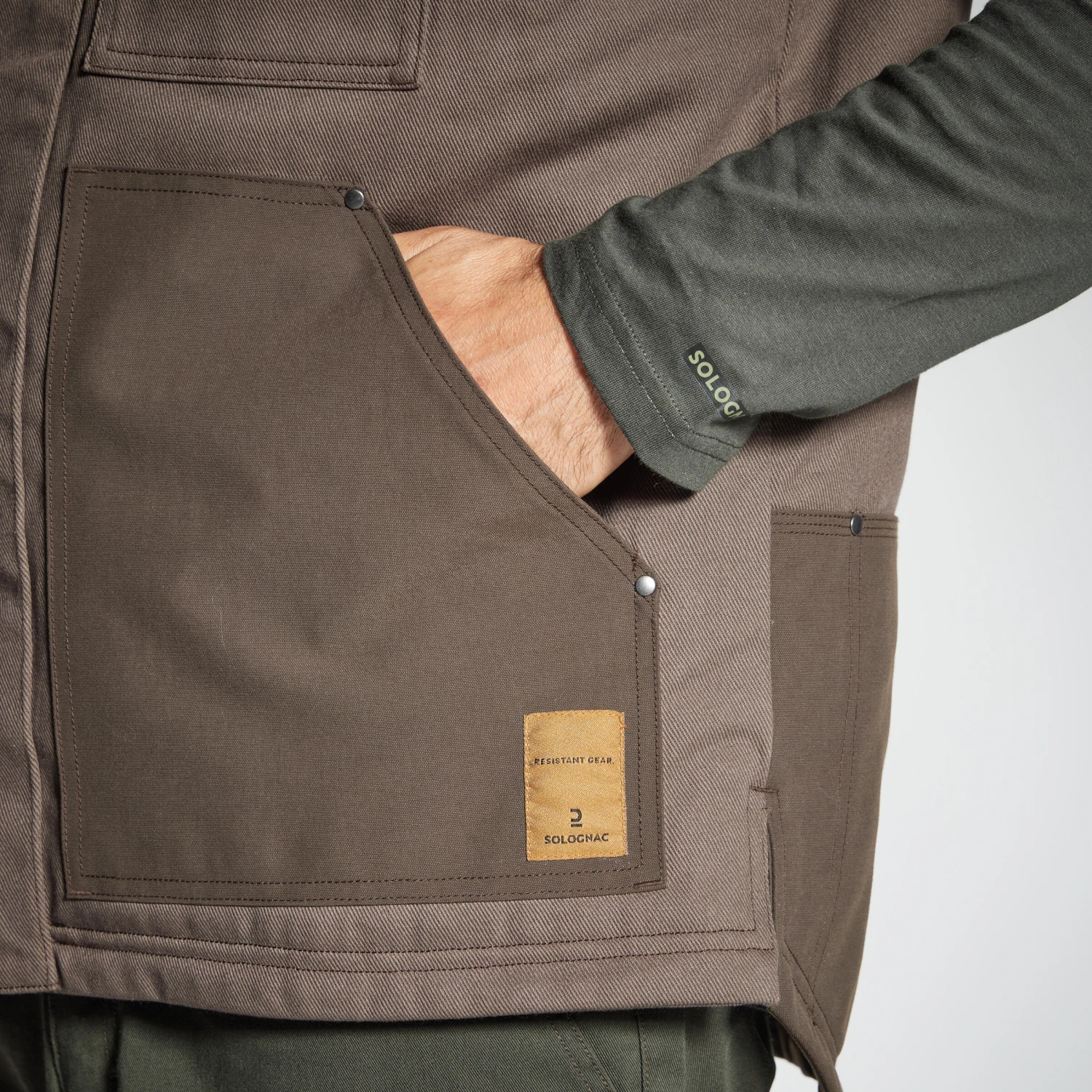 DURABLE GILET 500 BROWN 12 DURABLE GILET 500 BROWN - Image 10