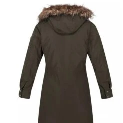 Regatta Womens/Ladies Shiloh Faux Fur Trim Parka (Black) -Outdoor Sporting Goods k1e774d5647af69544348418a386cadab