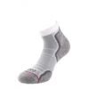 Womens/Ladies Ankle Socks (Pack Of 2) (White/Grey) -Outdoor Sporting Goods k1efb8b7b218e7235a99f7baf9f07831b