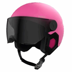 WEDZE KIDS' SKI HELMET WITH VISOR H -Outdoor Sporting Goods k1f1be9e5aa68ec4b5f29631ef6e73ad1