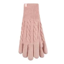 Ladies Fleece Lined Cable Knit 2.3 TOG Thermal Gloves 30 Ladies Fleece Lined Cable Knit 2.3 TOG Thermal Gloves -Outdoor Sporting Goods k23062e214f2bfc96a894150674406b01