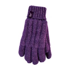 Ladies Fleece Lined Cable Knit 2.3 TOG Thermal Gloves 24 Ladies Fleece Lined Cable Knit 2.3 TOG Thermal Gloves -Outdoor Sporting Goods k24c806391746a8485ab274b86b730cbd