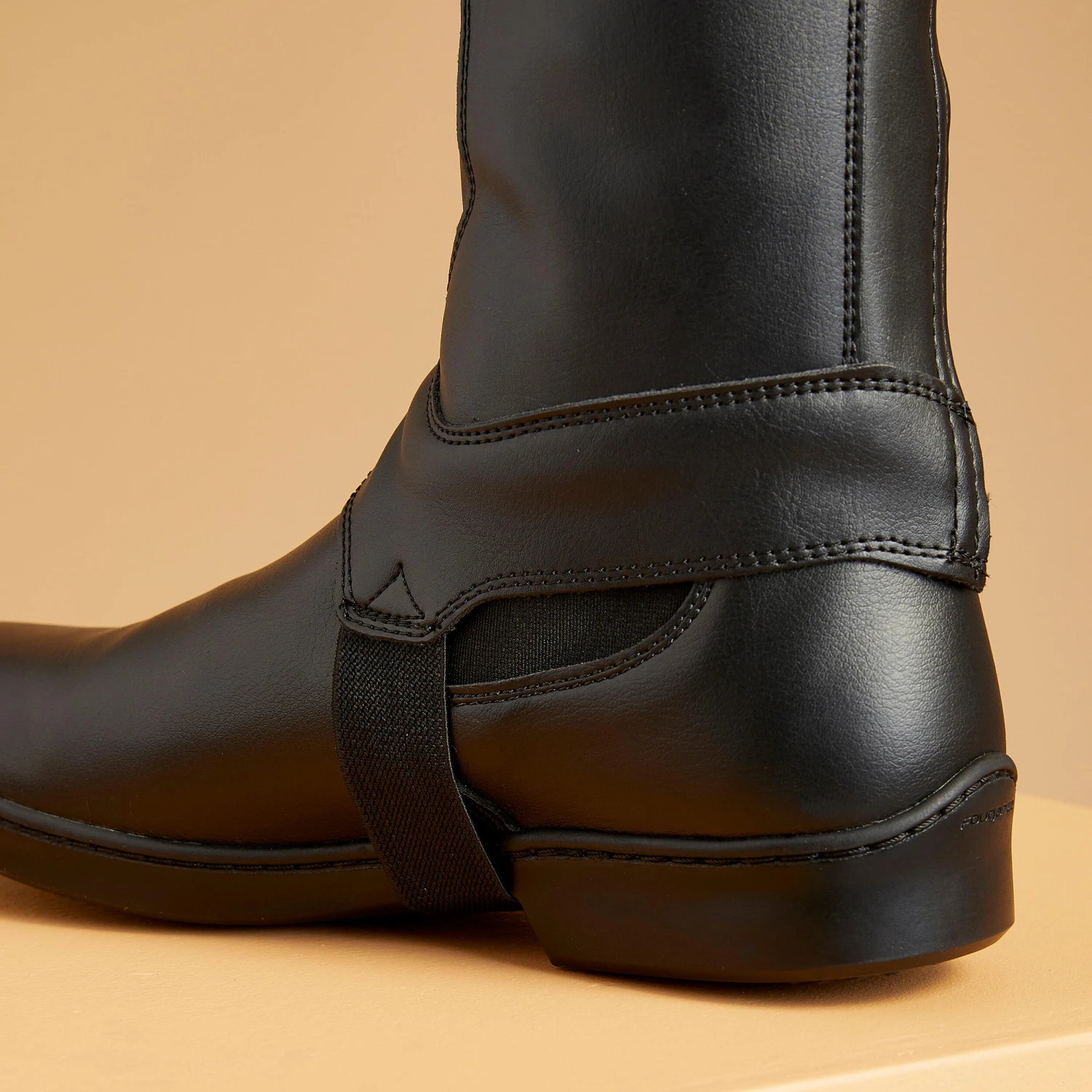 Adult Horse Riding Classic Synthetic Half-Chaps 6 Adult Horse Riding Classic Synthetic Half-Chaps - Image 4