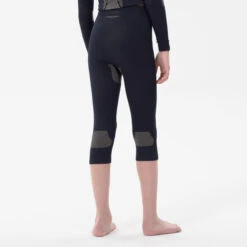 WEDZE KIDS' SKI BASE LAYER BOTTOMS - BL 500 I-SOFT SEAMLESS -Outdoor Sporting Goods k28798c00e4155cb75becf058d33efacc