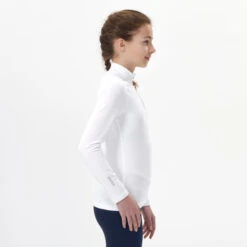 WEDZE Kids’ Ski Base Layer Top - BL 500 1/2 Zip -Outdoor Sporting Goods k2a0fed9a086c3aeda9dd05ae99eb853b