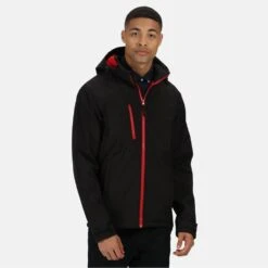 Regatta Mens Venturer Three Layer Soft Shell Jacket (Black) 21 Regatta Mens Venturer Three Layer Soft Shell Jacket (Black) -Outdoor Sporting Goods k2f4183e03e68eebc7c5bd8ab5228f191