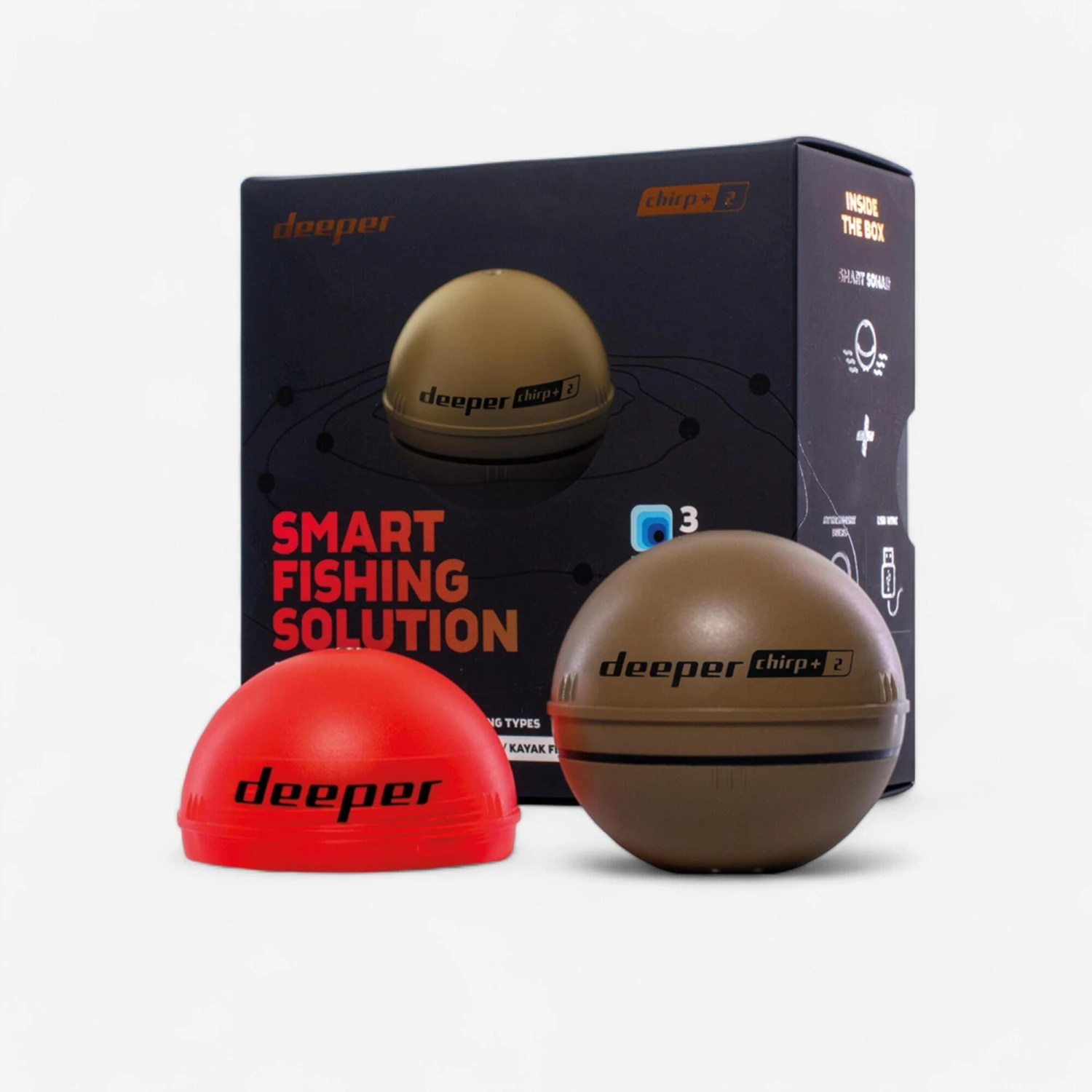 DEEPER CHIRP PLUS FISH FINDER 3 DEEPER CHIRP PLUS FISH FINDER