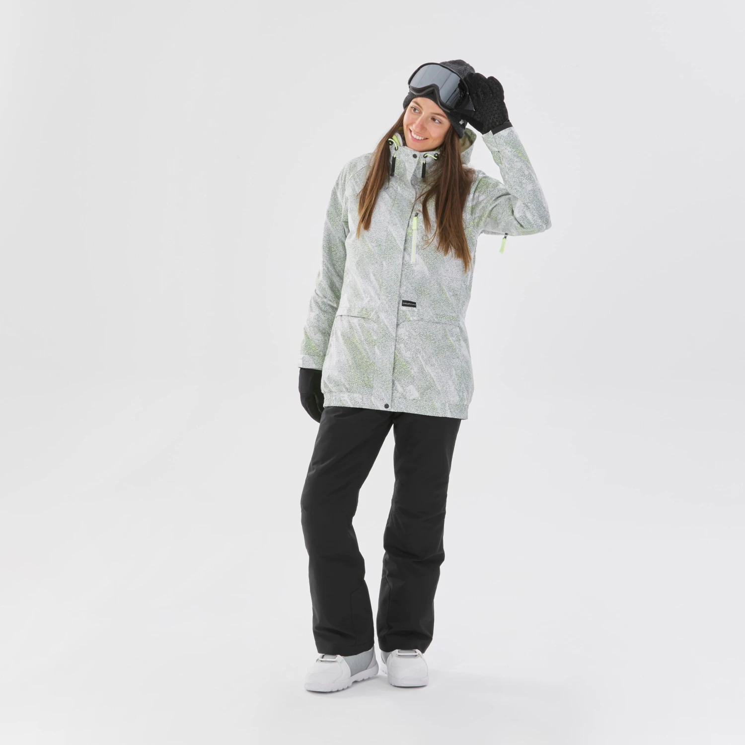Women Snowboard And Ski Jacket SNB JKT 100 4 Women Snowboard And Ski Jacket SNB JKT 100 - Image 2
