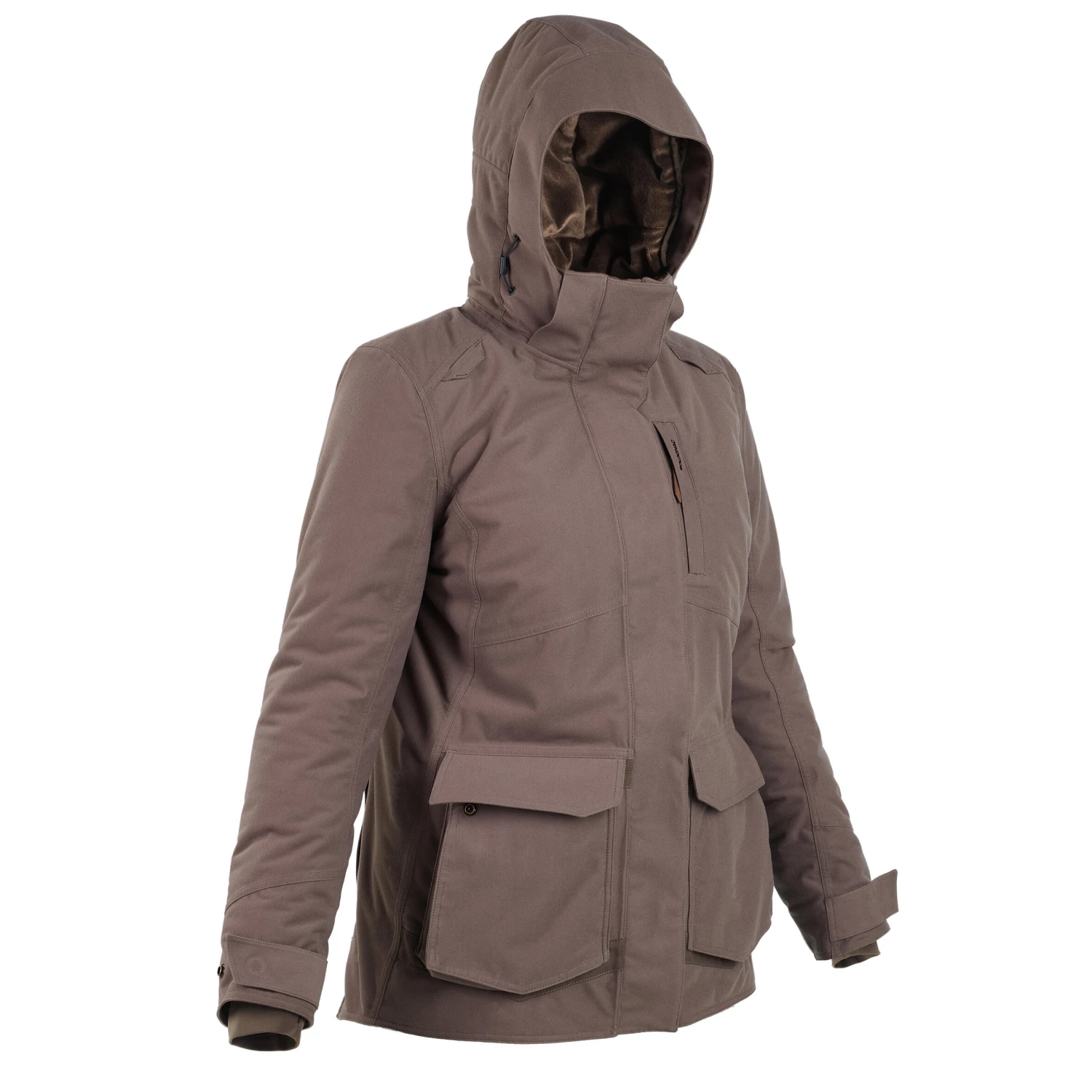 HUNTING WOMEN’S 3-IN-1 WARM WATERPROOF JACKET 500 - BROWN 3 HUNTING WOMEN’S 3-IN-1 WARM WATERPROOF JACKET 500 - BROWN