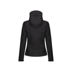 Regatta Womens/Ladies Venturer Hooded Soft Shell Jacket (Black) 23 Regatta Womens/Ladies Venturer Hooded Soft Shell Jacket (Black) -Outdoor Sporting Goods k366b577ef9e576d726374911c1c79cef