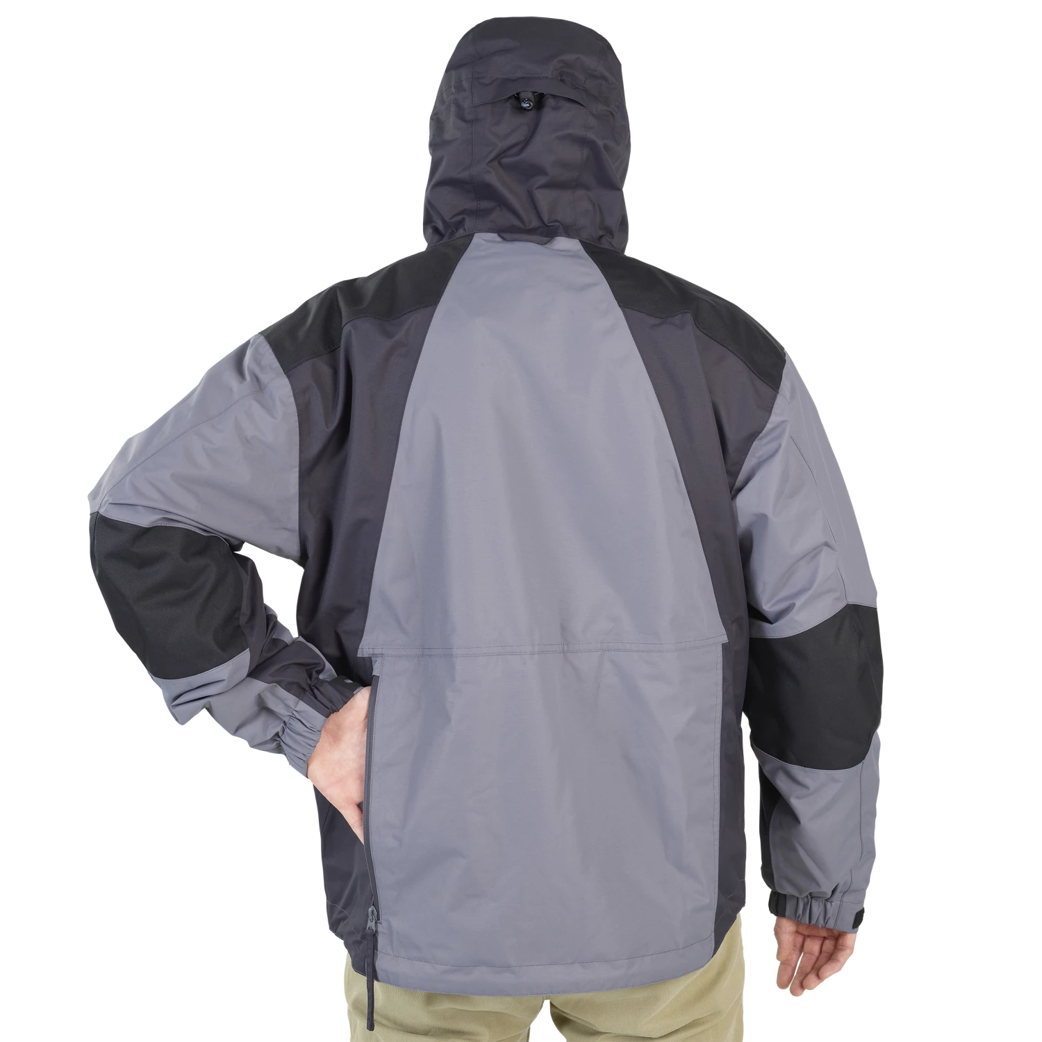 Waterproof Fishing Jacket 500 Khaki 13 Waterproof Fishing Jacket 500 Khaki - Image 11