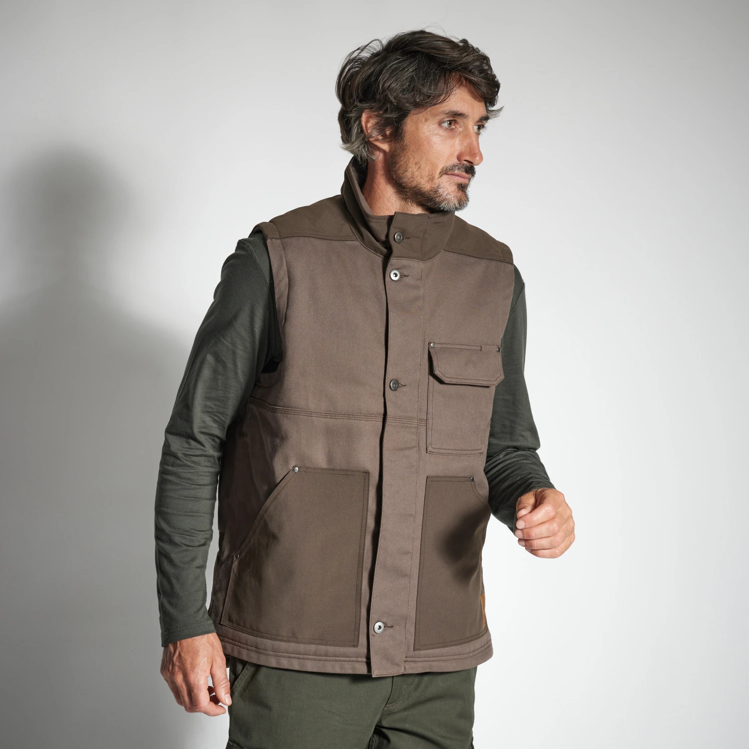 DURABLE GILET 500 BROWN 4 DURABLE GILET 500 BROWN - Image 2