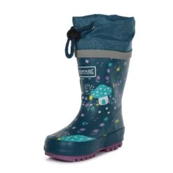 Regatta Childrens/Kids Fantasy Peppa Pig Splash Wellington Boots (Gulfstream)