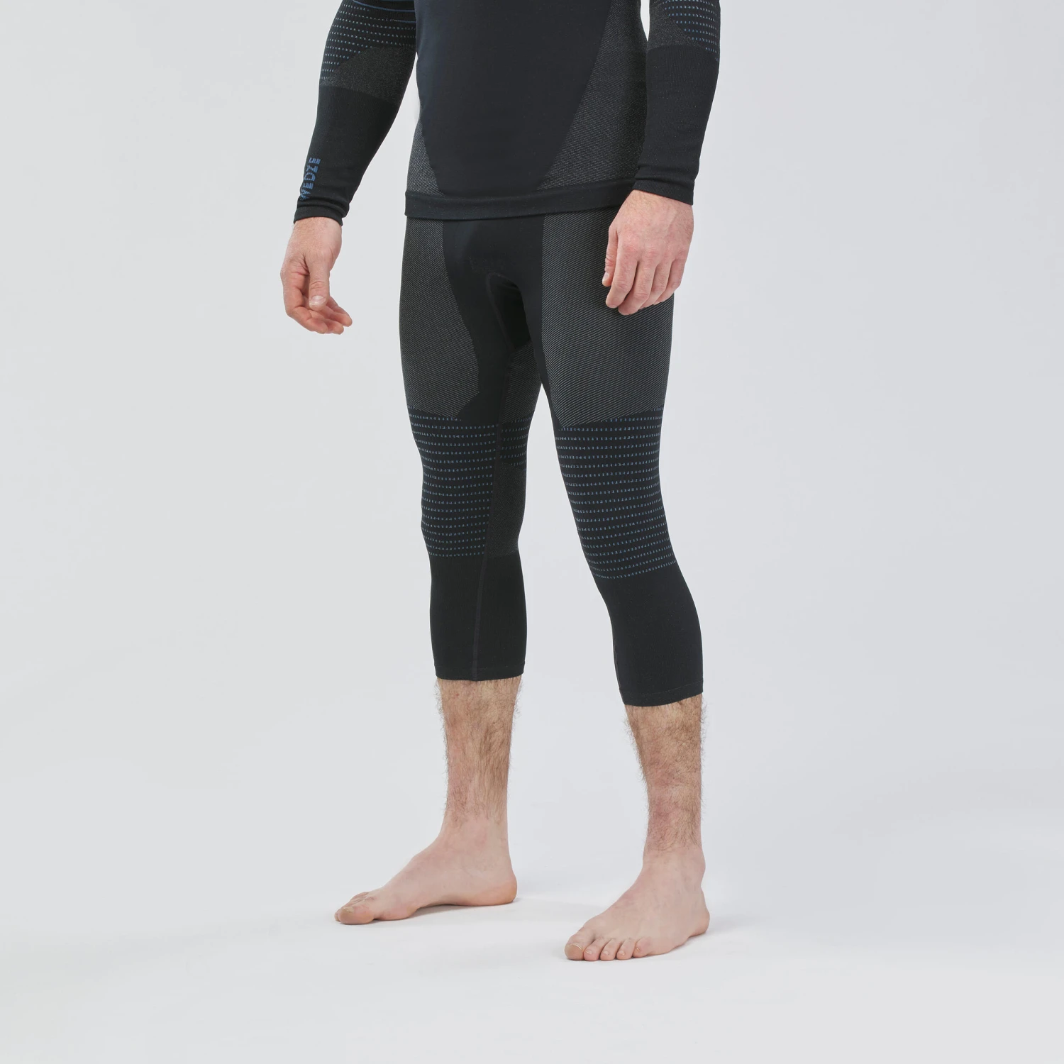 WEDZE Men's Wool Skiing Seamless Base Layer Bottoms BL 980 4 WEDZE Men's Wool Skiing Seamless Base Layer Bottoms BL 980 - Image 2