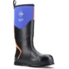 Muck Boots Unisex Adult Chore Max S5 Wellington Boots (Black/Blue/Orange) -Outdoor Sporting Goods k3f556eadbd7154a2eed698b18efd4007