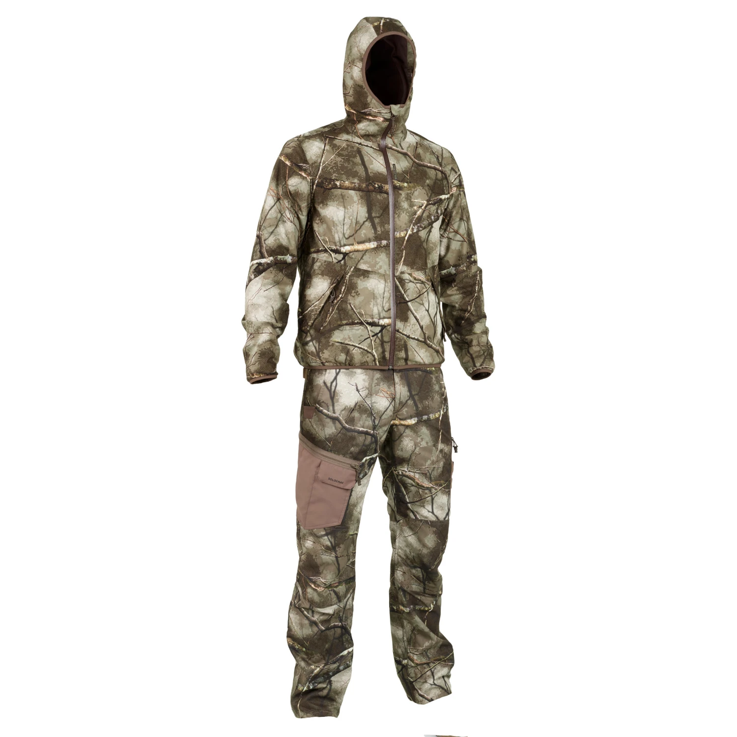 Silent Waterproof Hunting Jacket TREEMETIC 500 CAMOUFLAGE 16 Silent Waterproof Hunting Jacket TREEMETIC 500 CAMOUFLAGE - Image 14
