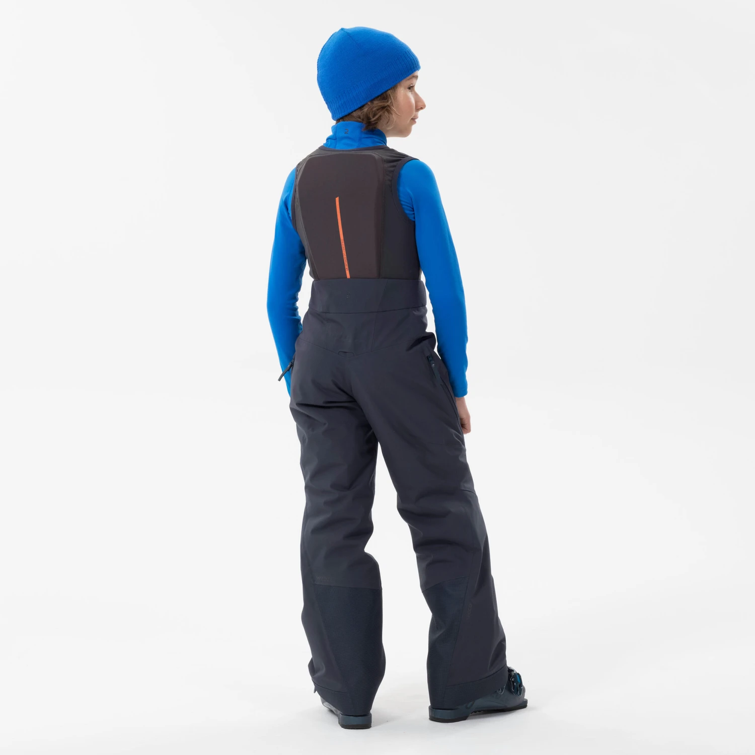 WEDZE KIDS’ SKI TROUSERS WITH BACK PROTECTOR - FR900 5 WEDZE KIDS’ SKI TROUSERS WITH BACK PROTECTOR - FR900 - Image 3