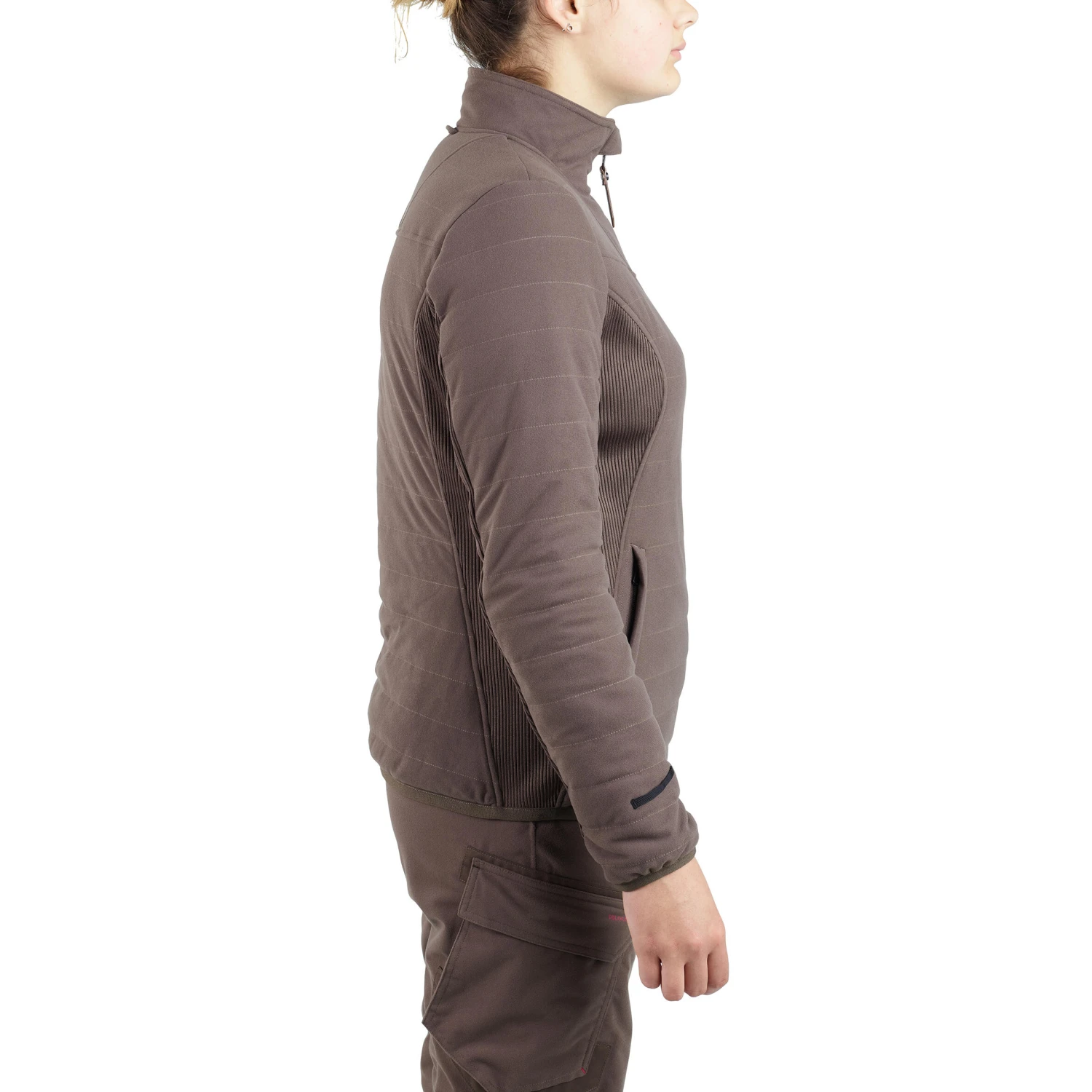 HUNTING WOMEN’S 3-IN-1 WARM WATERPROOF JACKET 500 - BROWN 20 HUNTING WOMEN’S 3-IN-1 WARM WATERPROOF JACKET 500 - BROWN - Image 18