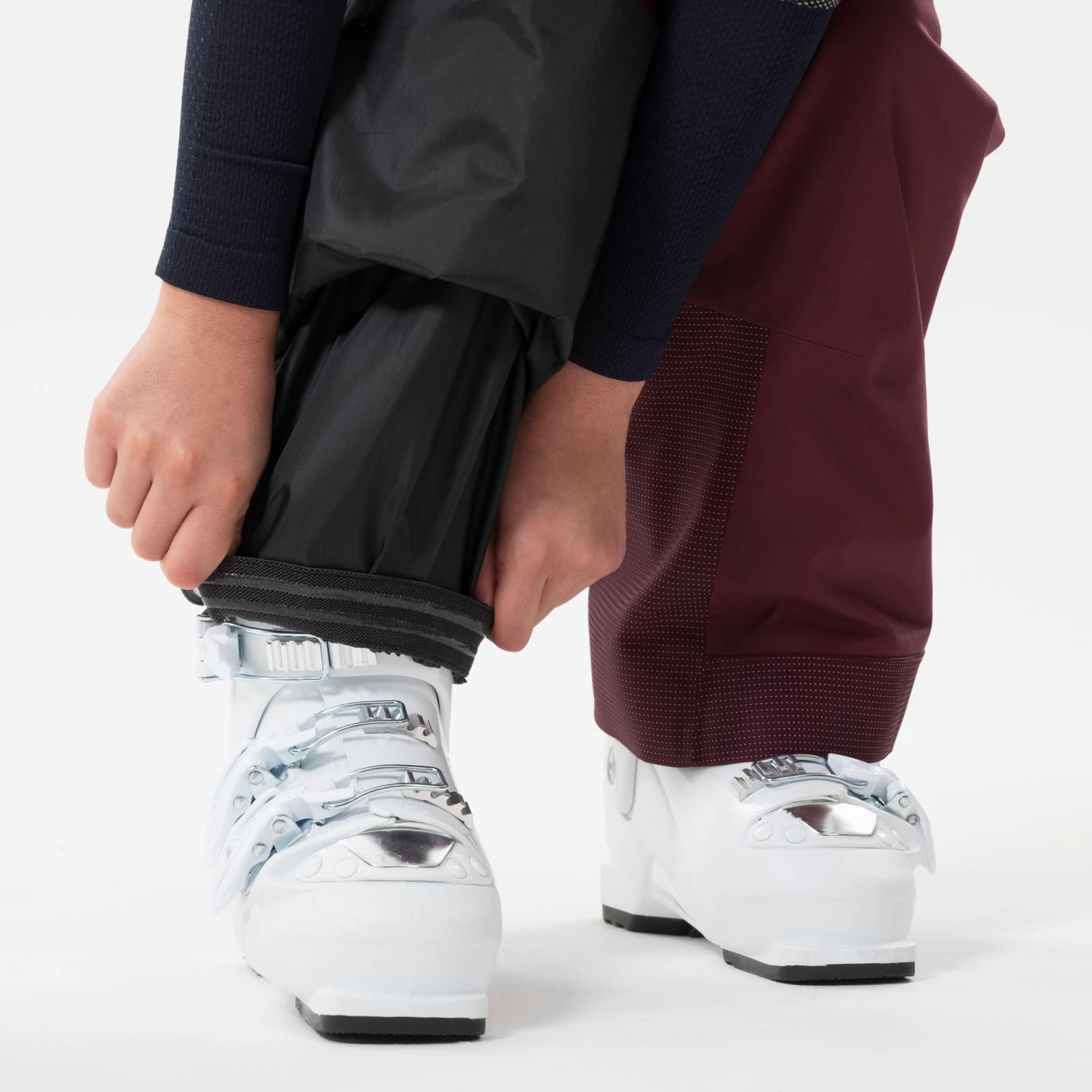 WEDZE KIDS’ SKI TROUSERS WITH BACK PROTECTOR - FR900 19 WEDZE KIDS’ SKI TROUSERS WITH BACK PROTECTOR - FR900 - Image 17