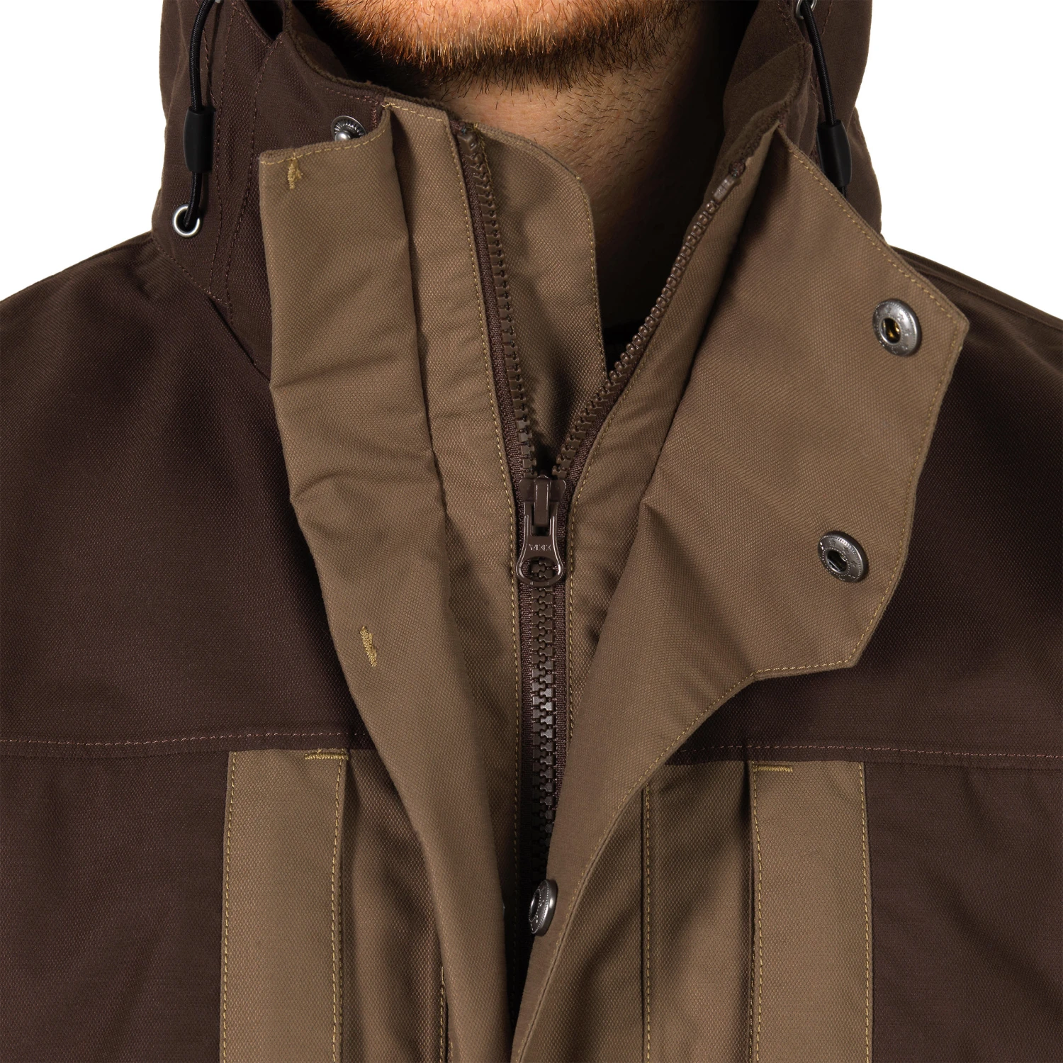 WATERPROOF HUNTING JACKET RENFORT 500 11 WATERPROOF HUNTING JACKET RENFORT 500 - Image 9