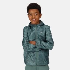 Regatta Kids' Printed Lever Packaway Waterproof Jacket 11 Regatta Kids' Printed Lever Packaway Waterproof Jacket -Outdoor Sporting Goods k4e5c054c6b82e87b2a3cd40a79e6e409