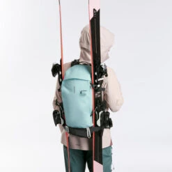 WEDZE SKI SNOWBOARD BACKPACK WITH BACK PROTECTOR - BP SKI FR500 DEFENSE M/S -Outdoor Sporting Goods k4ea8cde51259565108ee7be814dd083b